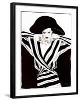 Fashion Women III-Linda Baliko-Framed Art Print