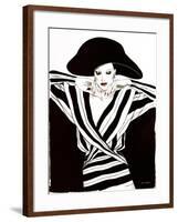 Fashion Women III-Linda Baliko-Framed Art Print