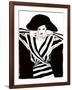 Fashion Women III-Linda Baliko-Framed Art Print