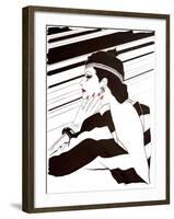 Fashion Women IV-Linda Baliko-Framed Art Print