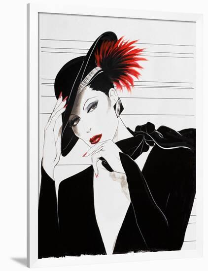 Fashion Women V-Linda Baliko-Framed Art Print