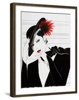 Fashion Women V-Linda Baliko-Framed Art Print