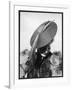 Fashionable 1940s Hat-null-Framed Photographic Print