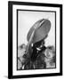 Fashionable 1940s Hat-null-Framed Photographic Print