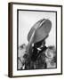 Fashionable 1940s Hat-null-Framed Photographic Print