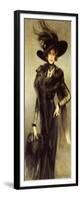 Fashionable Beauty-Francois Flameng-Framed Giclee Print