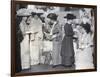 Fashionable English Ladies at Westminster Cathedral Bazaar-null-Framed Photographic Print