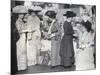 Fashionable English Ladies at Westminster Cathedral Bazaar-null-Mounted Photographic Print