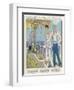 Fashionable Ladies Dressed for a Seaside Holiday-null-Framed Art Print