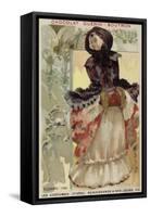 Fashionable Lady, 1750-null-Framed Stretched Canvas