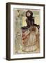 Fashionable Lady, 1750-null-Framed Giclee Print