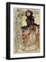 Fashionable Lady, 1750-null-Framed Giclee Print