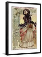 Fashionable Lady, 1750-null-Framed Giclee Print