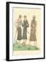 Fashionable Lady Golfers-null-Framed Art Print