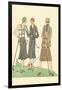 Fashionable Lady Golfers-null-Framed Art Print