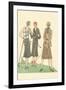 Fashionable Lady Golfers-null-Framed Art Print