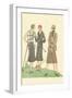 Fashionable Lady Golfers-null-Framed Premium Giclee Print