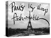 Fashionable Paris-Emily Navas-Stretched Canvas