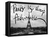 Fashionable Paris-Emily Navas-Framed Stretched Canvas