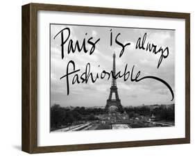 Fashionable Paris-Emily Navas-Framed Photographic Print