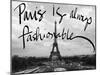 Fashionable Paris-Emily Navas-Mounted Photographic Print