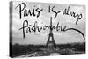 Fashionable Paris-Emily Navas-Stretched Canvas
