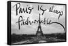 Fashionable Paris-Emily Navas-Framed Stretched Canvas