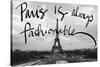 Fashionable Paris-Emily Navas-Stretched Canvas