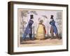 Fashionable Portraits, a Scene in Hyde Park, 1819-Isaac Cruikshank-Framed Giclee Print