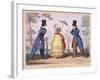 Fashionable Portraits, a Scene in Hyde Park, 1819-Isaac Cruikshank-Framed Giclee Print