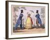 Fashionable Portraits, a Scene in Hyde Park, 1819-Isaac Cruikshank-Framed Giclee Print