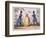 Fashionable Portraits, a Scene in Hyde Park, 1819-Isaac Cruikshank-Framed Giclee Print