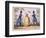 Fashionable Portraits, a Scene in Hyde Park, 1819-Isaac Cruikshank-Framed Giclee Print