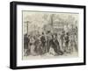 Fashionable Promenade and Concert in the Champs Elysees, Paris-null-Framed Premium Giclee Print