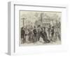 Fashionable Promenade and Concert in the Champs Elysees, Paris-null-Framed Giclee Print