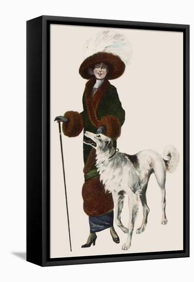 Fashionable Women-null-Framed Stretched Canvas