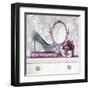 Fashionably Gifted Plum-Angela Staehling-Framed Art Print