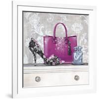 Fashionably Prepared Plum-Angela Staehling-Framed Art Print