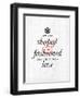 Fashioned-null-Framed Art Print