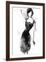 Fashionista - Ebony-Mark Chandon-Framed Giclee Print