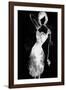 Fashionista - Noir-Mark Chandon-Framed Giclee Print