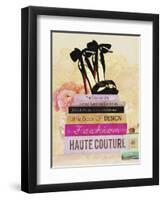 Fashionista Reads 2-Natasha Wescoat-Framed Premium Giclee Print