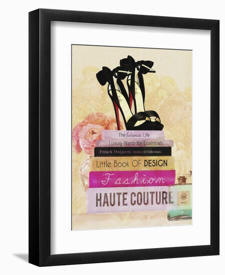 Fashionista Reads 2-Natasha Wescoat-Framed Premium Giclee Print