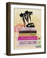 Fashionista Reads 2-Natasha Wescoat-Framed Giclee Print