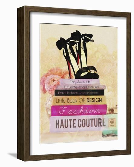 Fashionista Reads 2-Natasha Wescoat-Framed Giclee Print