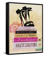 Fashionista Reads 2-Natasha Wescoat-Framed Stretched Canvas