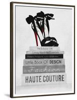 Fashionista Reads 3-Natasha Wescoat-Framed Premium Giclee Print