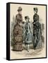 Fashions 1 July 1883-null-Framed Stretched Canvas