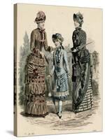 Fashions 1 July 1883-null-Stretched Canvas