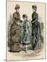 Fashions 1 July 1883-null-Mounted Art Print